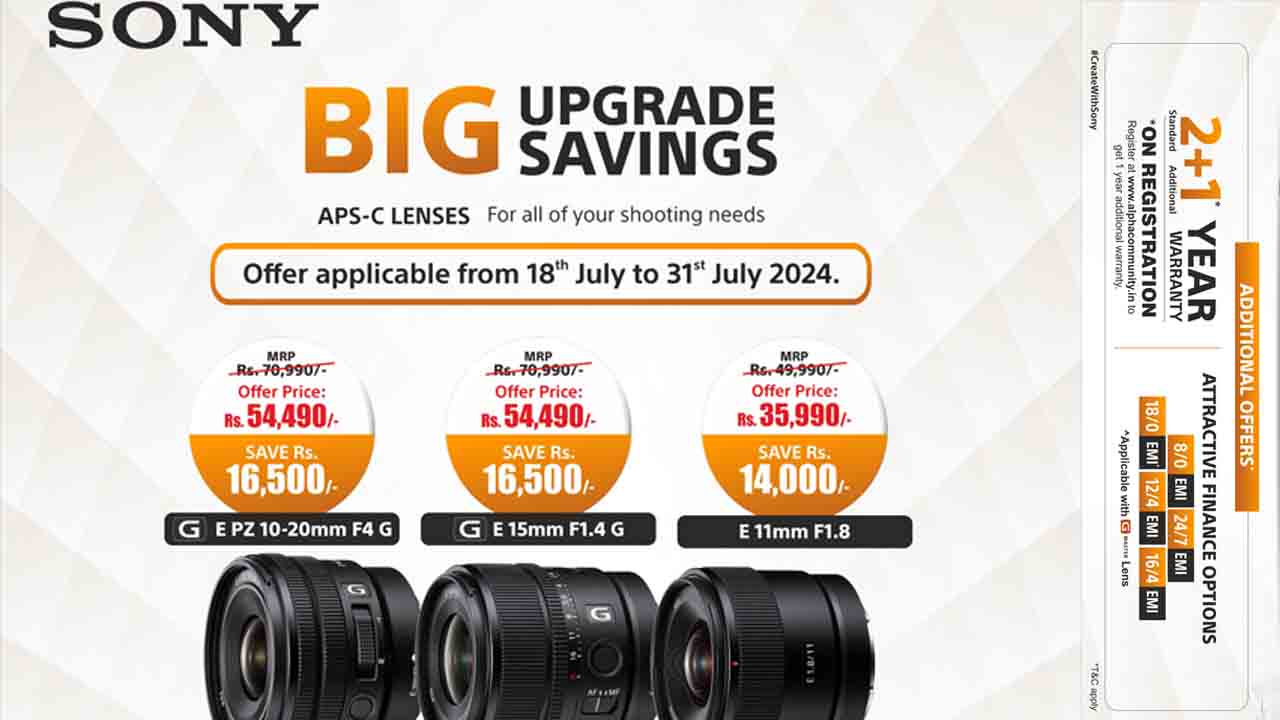 Offers on Sony APS-C Lenses