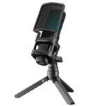 Simpex ( SDM 001 ) Dynamic RGB USB Condenser Microphone for PC, RGB Condenser Computer Mic with Tripod Stand, Quick Mute, Gain Control, for Gaming, Streaming, Podcasting, Recording