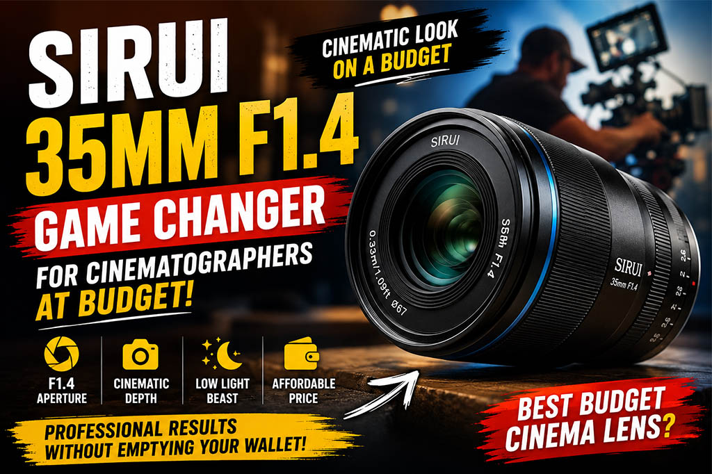 Sirui 35mm F1.4 cinematic lens Best budget lens for cinematography Sirui 35mm F1.4 review Cinematic filmmaking lens Lens for YouTube creators Budget cinema lens for mirrorless cameras Sirui 35mm F1.4 sample shots